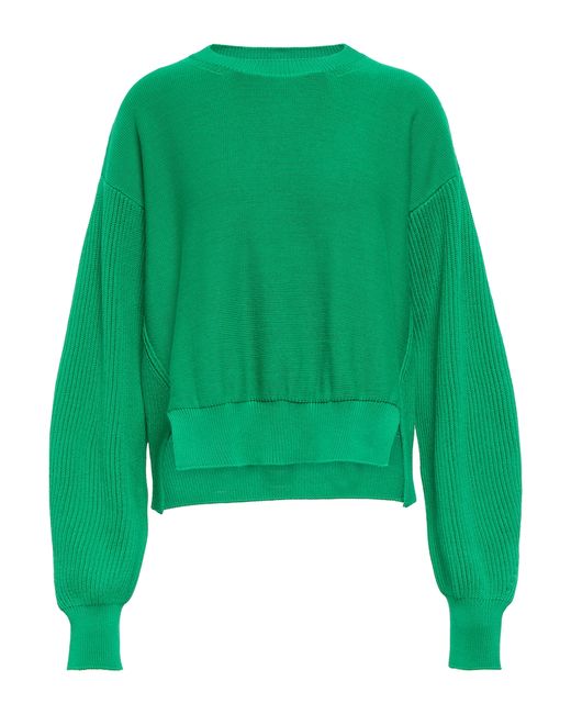 Stella McCartney Cropped cotton sweater