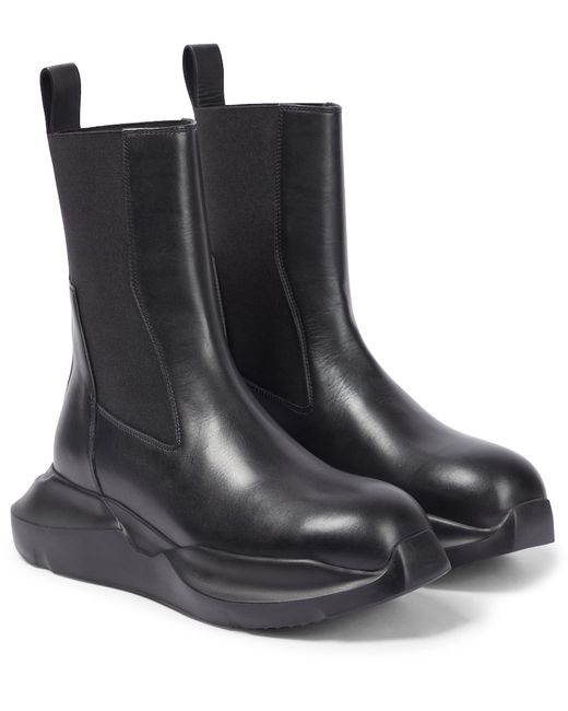 Rick Owens Geth leather ankle boots
