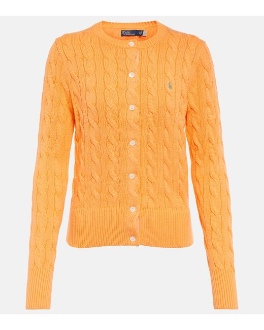 Polo Ralph Lauren Cable-knit cotton cardigan