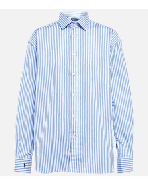 Polo Ralph Lauren Striped cotton poplin shirt