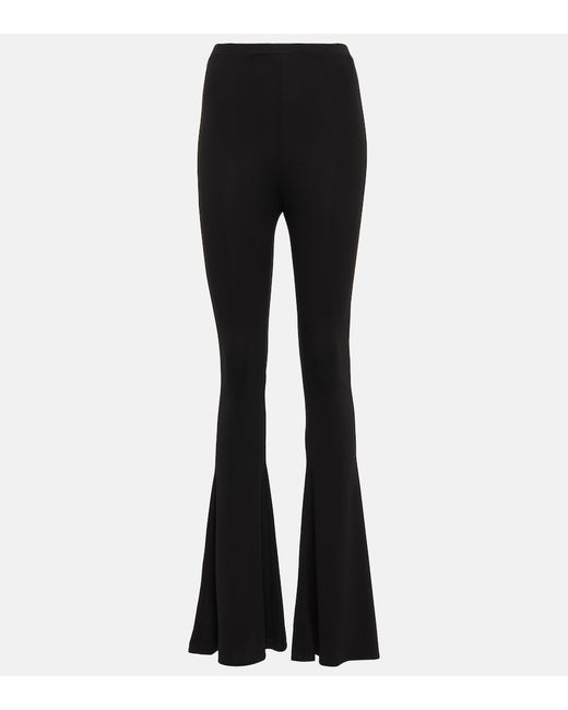 Magda Butrym High-rise jersey flared pants