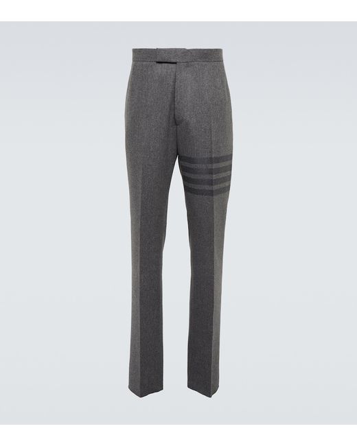 Thom Browne 4-Bar wool and cashmere pants
