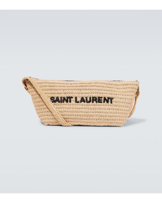 Saint Laurent Raffia shoulder bag