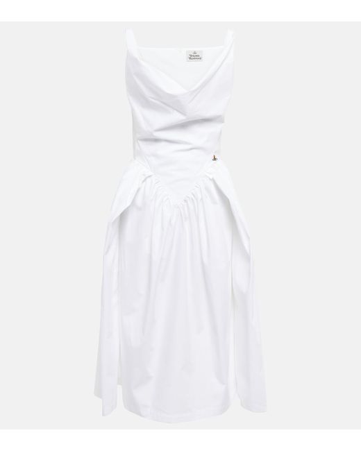 Vivienne Westwood Sunday cotton midi dress