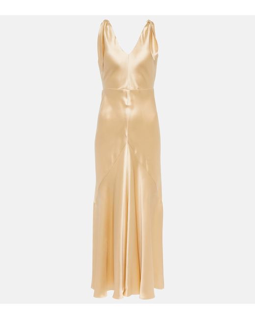 Gabriela Hearst Silk satin gown