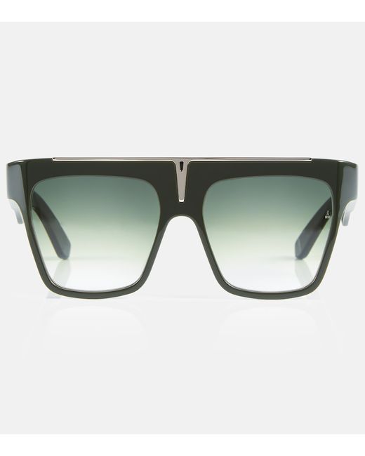 Jacques Marie Mage Selini flat-brow sunglasses