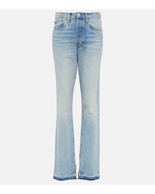 Re/Done High-rise bootcut jeans