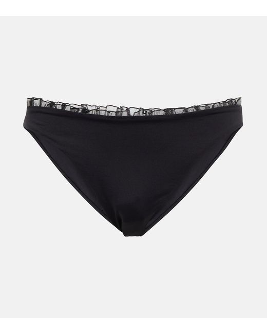 Giambattista Valli Ruffled bikini bottoms