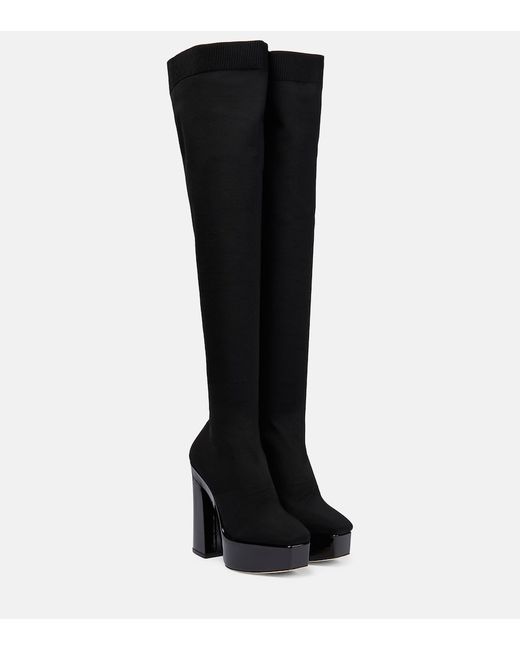 Jimmy Choo Giome platform over-the-knee boots