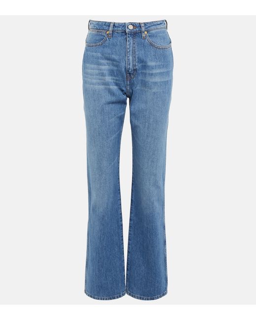 Joseph Fulham high-rise straight jeans