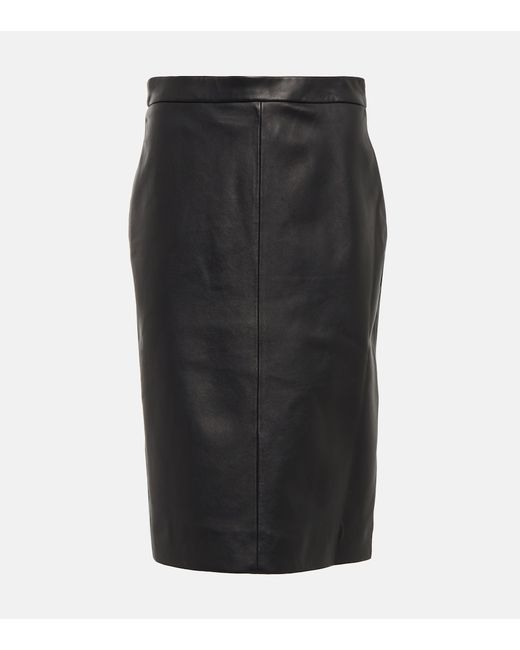 Nili Lotan Lianna leather skirt