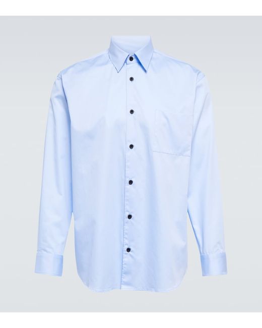Gr10K Cotton poplin shirt