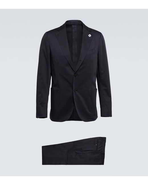 Lardini Cotton-blend suit