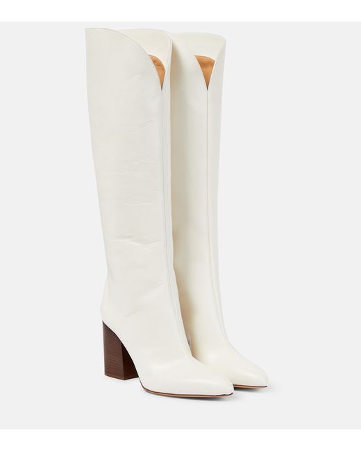 Gabriela Hearst Cora leather knee-high boots