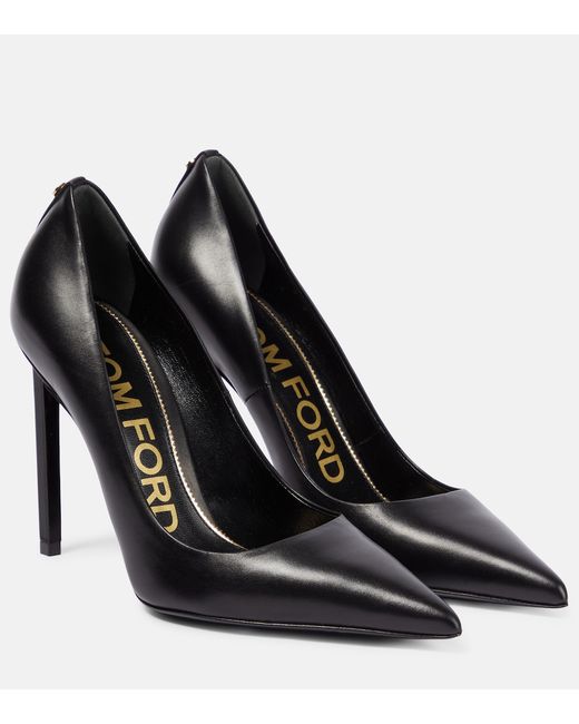 Tom Ford T Screw 105 leather pumps