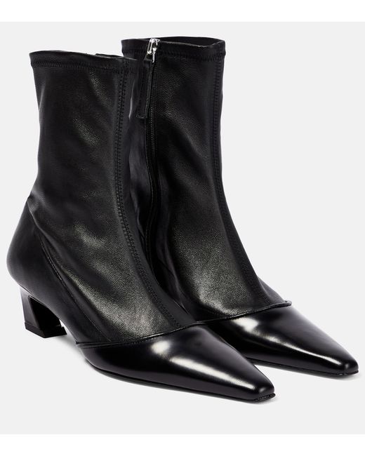 Acne Studios Bano leather ankle boots