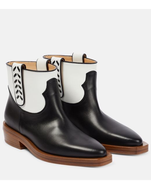 Gabriela Hearst Reza leather ankle boots