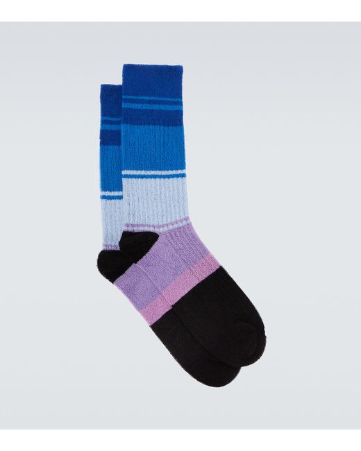 Marni Striped cotton-blend socks