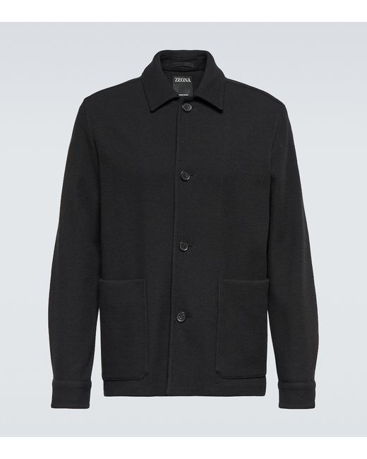 Z Zegna Wool and cotton jacket