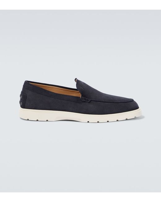 Tod's Slip-on suede loafers