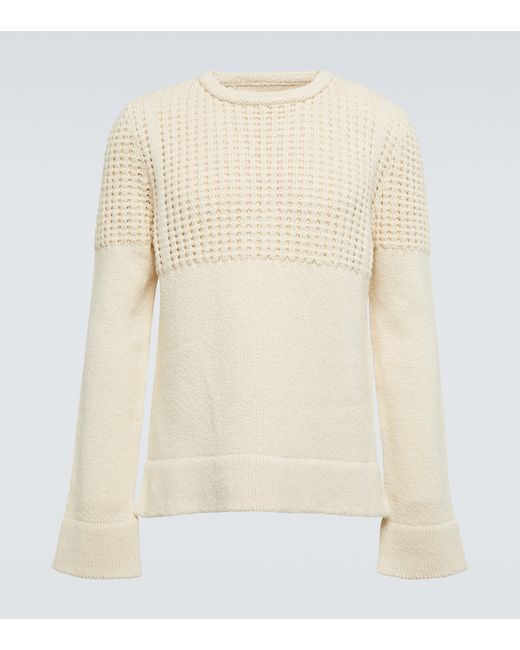 Jil Sander Cotton and wool sweater