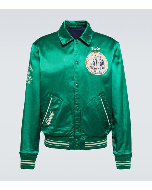 Polo Ralph Lauren Cotton-blend varsity jacket