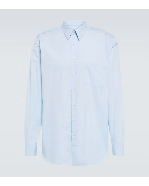Lardini Cotton and silk long-sleeve shirt