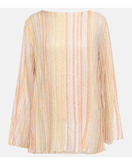 Missoni Striped sequin-embellished sweater
