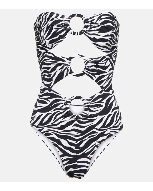 Alexandra Miro Anya printed swimsuit