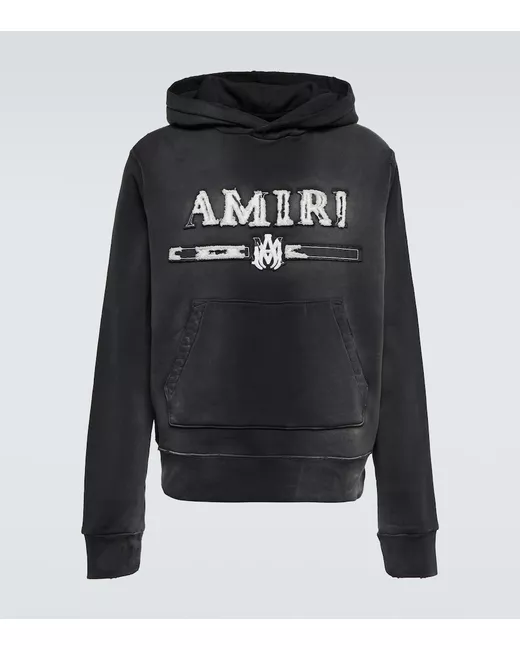 Amiri Logo cotton hoodie