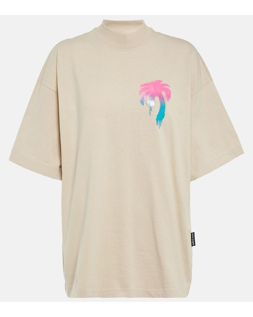Palm Angels Logo printed T-shirt