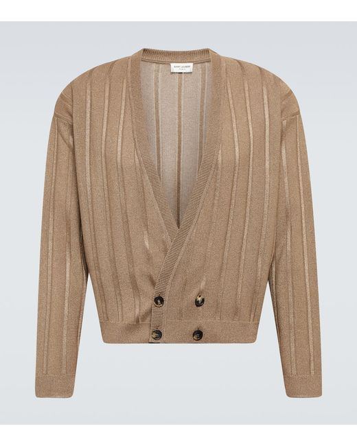 Saint Laurent Double-breasted cardigan