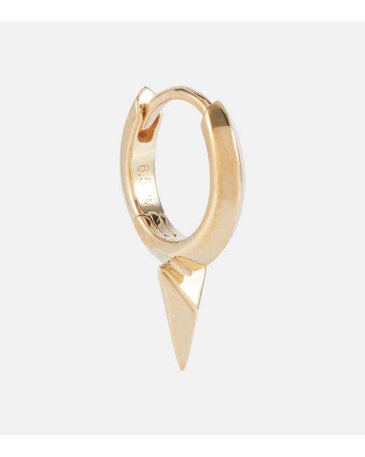 Maria Tash Spike Clicker 18kt gold single earring