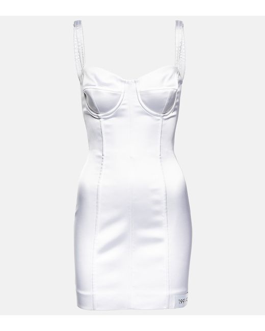 Dolce & Gabbana x Kim satin minidress