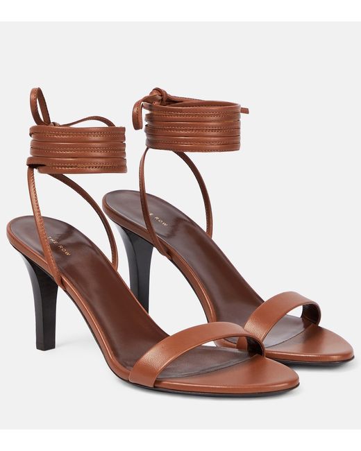 The Row Maud leather sandals