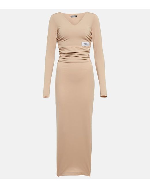 Dolce & Gabbana Jersey maxi dress