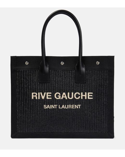 Saint Laurent Rive Gauche Small canvas tote bag