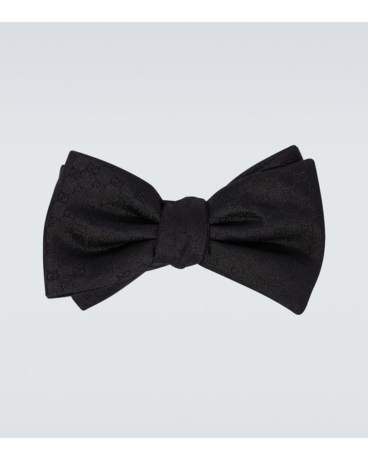 Gucci GG silk bow tie