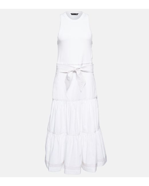 Veronica Beard Austyn cotton-blend midi dress