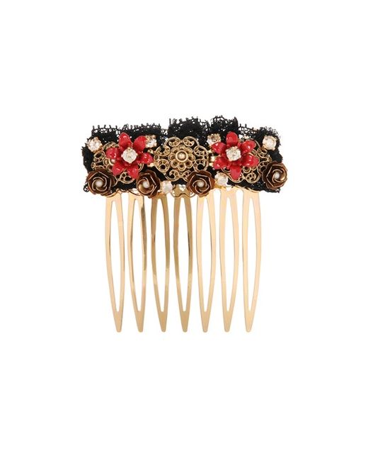 Dolce & Gabbana Exclusive To Embellished Hair Comb