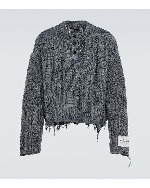 Dolce & Gabbana Cotton and linen sweater