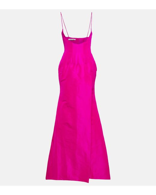 Laquan Smith Crystal-embellished gown