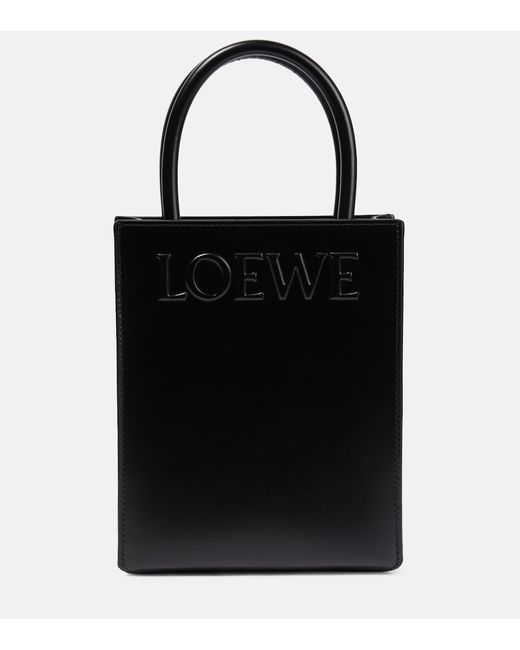 Loewe Standard A5 leather tote bag