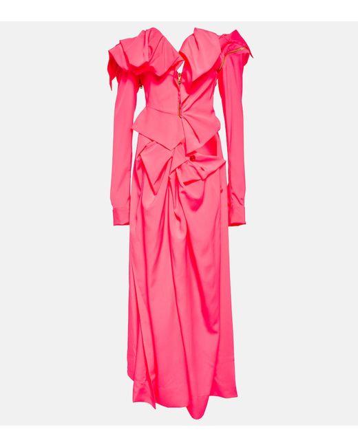 Vivienne Westwood Gathered maxi dress