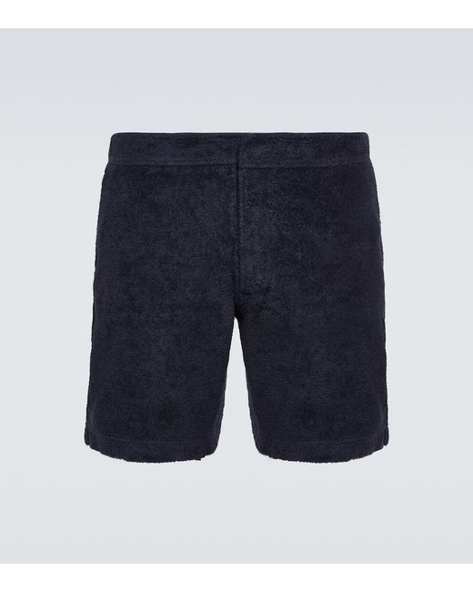 Orlebar Brown Bulldog cotton terry shorts