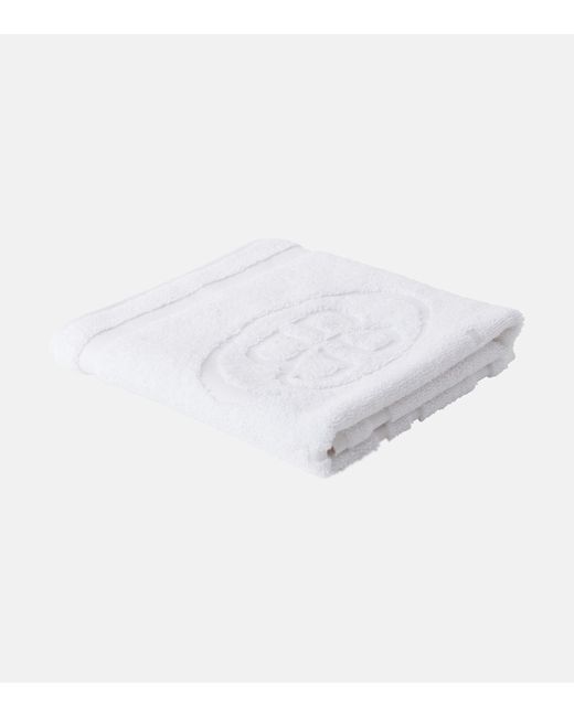 Balenciaga Logo cotton hand towel