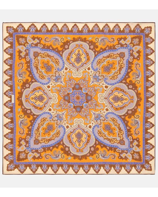 Zimmermann Paisley cotton and silk scarf