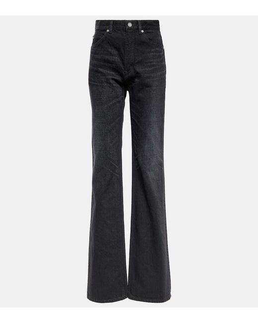 Saint Laurent 70s high-rise flared jeans