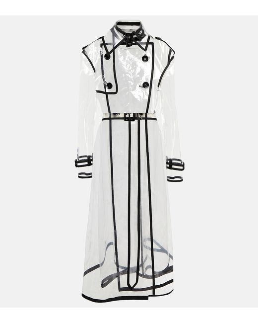 Dolce & Gabbana x Kim sheer PVC trench coat
