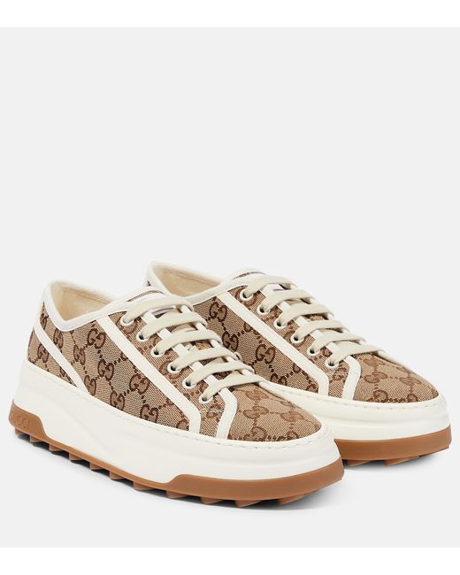 Gucci GG canvas platform sneakers